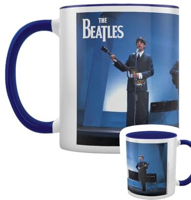 Pyramid International The Beatles (Band Shot) - Taza interior de colores - Taza de cerámica de 315 ml, talla única