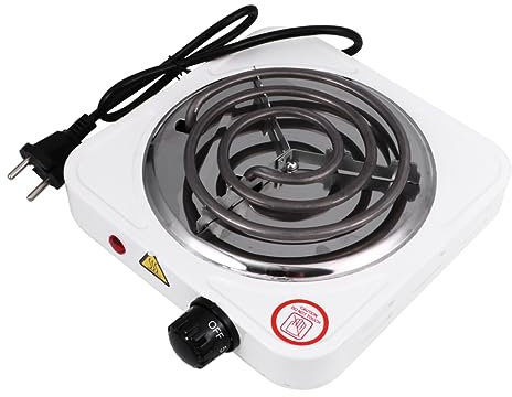 COLLBATH Kochplatte Mit Drahtspule 1000w Elektroofen Einzelbrenner Für Arbeitsplatte Überhitzungsschutz Hoher Wirkungsgrad