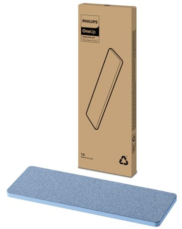 Philips Original OneUp Ersatzpad für Holz, Parkett & Linoleum – Saugt Schmutzwasser auf & wischt mit sauberem Wasser – 2x schneller trocknende Böden – Wiederverwendbar bis zu 6 Monate (XV1884/10)