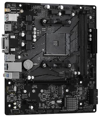 Placa Base Fit For ASRock B550M-HDV AM4 B550 Placa Base PCIe 4,0 DDR4 4733MHz 64GB for Ryzen5600G 5800X3D APU Micro-ATX