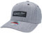 Mitchell & Ness Curved Visor Classic Red Snapback - Dash - Own Brand Logo, Grey, einstellbar,