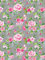 Décopatch Papier No. 716 Packung mit 20 Blätter (395 x 298 mm, ideal für Ihre Papmachés) grau rosa, riesen rosen