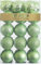 Busybee Unbekannt Palline di Natale 34 Pezzi 6 cm Verde Chiaro Palline Natalizie Ornamento di Palla di Natale per la Decorazione dell'albero di Natale