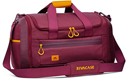 Rivacase Sporttasche mit Schuhfach - Duffelbag für Damen und Herren aus hochwertigem, wasserabweisendem Material - Schultertasche - Schwimmtasche - Weekender - Fitnesstasche - Gym Bag - 35L