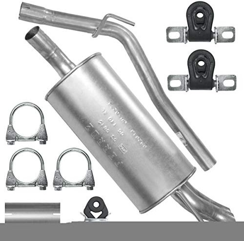 Endschalldämpfer Auspuff Endtopf für VW Transporter T4 IV SWB 1.9 TDI 2.4 D