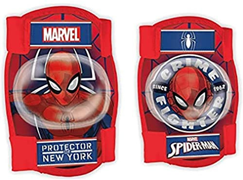 Disney Knie- Und Ellenbogenschoner, Rodilleras Y Coderas Niños, Rojo, S Paquete De 24