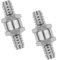 Lot de 2 clapets anti-retour 16 mm en alliage d'aluminium argenté pour conduite de carburant, air, huile, essence, diesel, eau pour motoneige, moto, automobile, voiture, camion, tracteur