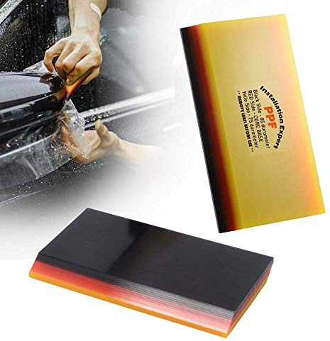 Generico 1x Spatola Professionale in Gomma 3 Layer per Applicazione Pellicole Vetri e Pellicole Protettive Trasparenti PPF LOLLOMOTO