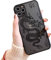 Ownest Kompatibel mit iPhone 13 Pro Max Hülle Transparent Kameraschutz Case iPhone 13 Pro Max Hüllen Muster Mode Tier Drachen Cartoon Matte PC 3D Stoßfest Schutzhülle für iPhone 13 Pro Max-Schwarz-H