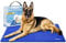 Nobleza - Dog Cooling Mat Large Pet Self Cooling Non-Toxic Gel Pads Puppy Cat Bed Cooling Mattress in Summer, 110 * 70cm, Blue