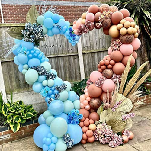 Ballon Kreis Rahmen Kit, Ballon Hoop Ständer Girlanden Halter, Bogen Ballon Girlande Arch Kit Tisch Rundparty Dekor Taufe Weihnachtsfeier Geburtstagsfeier Hochzeitstag Party (Herz 150CM)