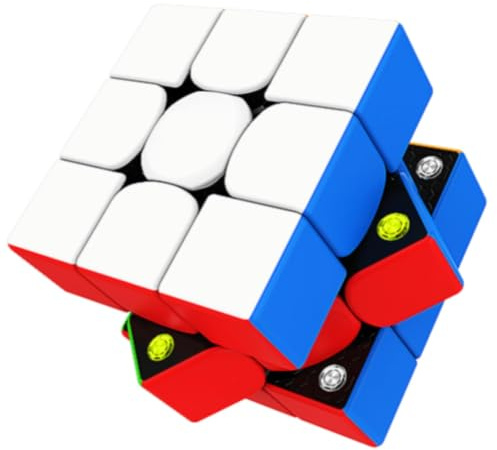Bukefuno GAN 356 M Lite 3x3 Magnetwürfel ohne Aufkleber GAN356 M 3 x 3 x 3 cm GAN 356M Magic (Lite Version 2020)