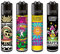 Clipper® Feuerzeuge 4er Set: Trippy #4