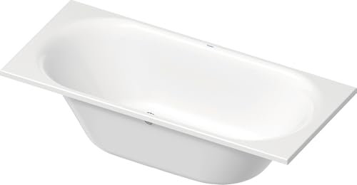 Duravit Rechteck-Badewanne D-Neo 180x80x46,5cm, EB-Version, 2 RS, weiß
