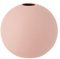 J-Line Vase Boule Ceramique Rose Pastel Large