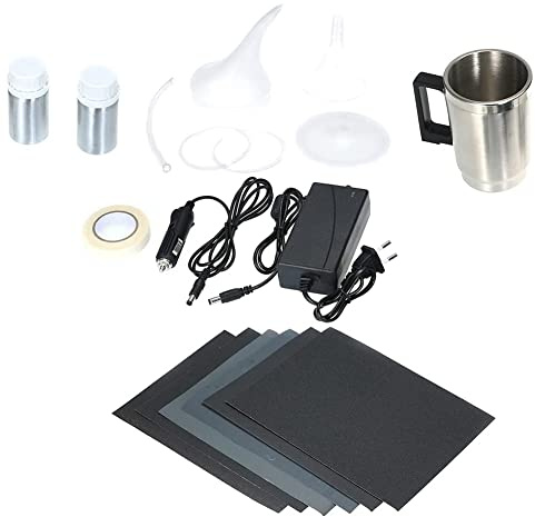Kliplinc Autoscheinwerfer-Reparatur-Politur-Kit, Polnische Scheinwerfer, 100 Ml, FL¨¹Ssiges Polymer, Faros, Scheinwerferglas, Reparatur, Kratzer, EU-Stecker
