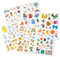 AYVRUOP sticker fotoalbum,4 Blatt 178 Stück Sticker Babyalbum Aufkleber Fotoalbum Baby Babysticker Aufkleber für Babyelement-Fotoalben für Kinder Babyparty Geschenk Jahr Buch Scrapbook Zubehör