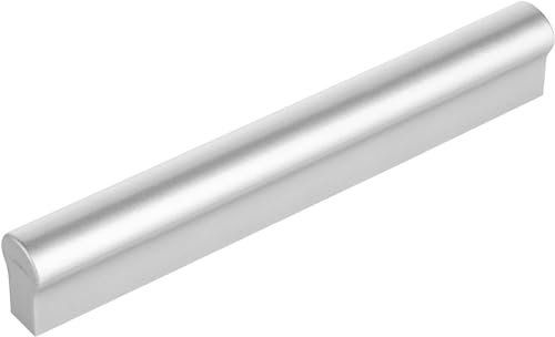 Meblando Möbelgriffe Set 20 stuck, schrankgriffe- griffe für küchenschränke, zwei Punkte griffe möbel 96 und 128 mm - hohe Qualität türgriffe küche, universal schubladengriffe (Silber)