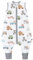 Chilsuessy Baby Schlafsack Mit Beinen 2.5 Tog Winter Unisex Ganzjahres Mit Füßen, Bunte Autos, 80cm/Baby Höhe 85-95cm