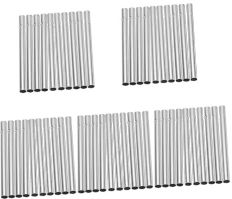 HANABASS 50stücke Aluminium Windspiel Rohre Windspiele Zubehör Für Garten Und Heimdekoration Für Kreative Klangspiele Im Freien