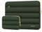 MOSISO 15-15.6 inch Laptop Case, 16 inch Puffy Laptop Sleeve Compatible with MacBook Pro 16, HP Dell ASUS Acer Toshiba Lenovo Notebook Computer, Polyester Horizontal Bag with Small Case, Army Green