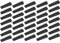 30Pcs Fence Panel Wedges - Plastic, Door Stop, Rattling Fence Solution