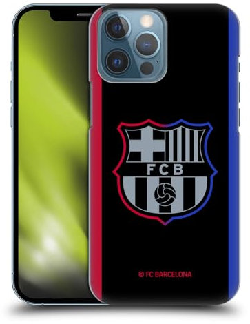 Head Case Designs Offizielle FC Barcelona Away 2024/25 Wappen-Set Harte Rueckseiten Handyhülle Hülle Huelle kompatibel mit Apple iPhone 13 Pro Max