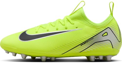 Nike Jr. Mercurial Vapor 16 Academy AG Low-Top-fußballschuh (Jüngere/Ältere Kinder), Zapatillas de fútbol, Negro voltio, 36.5 EU