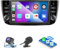 ANKEWAY Autoradio per Fiat Punto Evo 2012-2015/Linea 2012-2015 con Android Auto e CarPlay Wireless,[2G+32G] RDS Car Radio Android Stereo con Telecamera Retromarcia/Mic/Canbus BOX/App Store