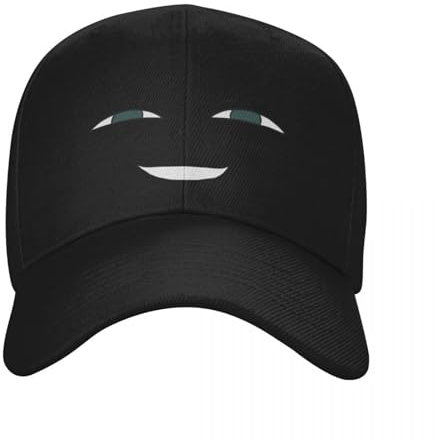 ECUXSRHN Basecap für Herren Schwarze Baseballcap Anyas nerviges Lächeln? Hat for The Sun Anime Hat Trucker Hats