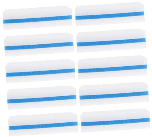 10 Stück, Reinigungsschwamm-Scheuerpads aus Schaumstoff for Geschirr, Grillreiniger, Spülbecken-Scheuerpads, Grit Scoupads