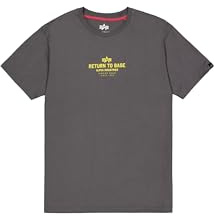 Alpha Industries Herren Return to Base T-Shirt (1er Pack)