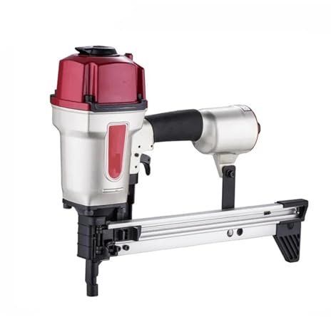 Concrete Nail Gun Pneumatic Nailer for Efficient Accurate Stapling - Ideal for Installing Windows and Doors