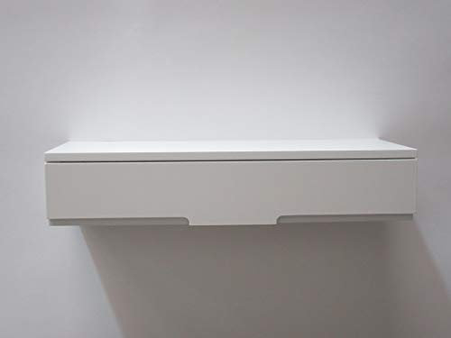 Mini Floating Shelf With Drawer 40x15x8cm (16x 6x3inch)