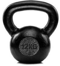 Splay 12 Kg 130mm Solid Cast Iron Kettle Bell Experience Ultimate Fitness with - The Best Indoor Training Tool for Guaranteed Performance and Endurance