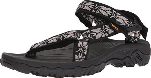 Teva Damen Hurricane 4 Sport Sandale, Hazel Black, 38 EU