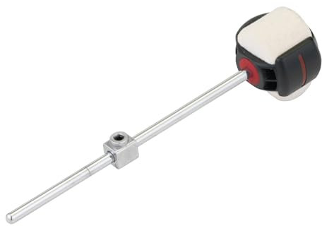 Pearl Bass Drum Pedal - Modern - 0.22 pounds - Gummi Handle - Kunststoff, Filz Head - U.S. Patent # 5610351, # 7626108