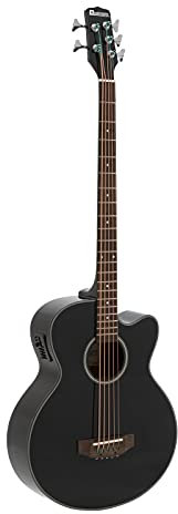 Dimavery 26224015 Guitare basse acoustique 5 cordes