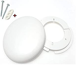 Lampen Abzweigdosen, Verteilerdose, weiß Ø 100, superflach mit Montageset Globe Warehouse®