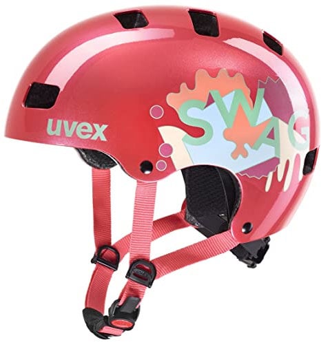 uvex Kid 3 - robuster Fahrradhelm für Kinder - individuelle Größenanpassung - waschbare Innenausstattung - Coral - 51-55 cm