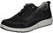 Josef Seibel Herren Low-Top Sneaker Giuseppe 06,Weite G (Normal),Wechselfußbett,Turnschuhe,Laufschuhe,schnürschuhe,schwarz,45 EU