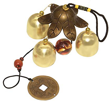 Hooshing Lucky Kleine Windspiele Metall Garten Glocken Feng Shui Windspiele | Hängedekoration für Zuhause, Outdoor, Garten, Terrasse, beste Wünsche für Freunde, Geschenk für Mutter und Vater