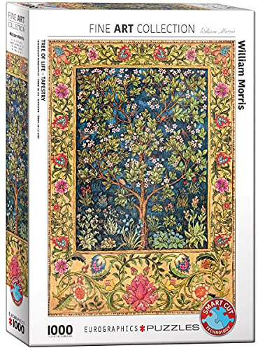 Eurographics 1000 Teile - Lebensbaum Wandteppich von William Morris