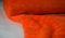 StoffBook BÄRCHENFELL TEDDYFELL FELL STOFF FELLIMITAT (Orange, 50x155cm)