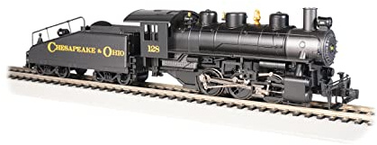 Spur HO - Bachmann Dampflok 0-6-0 Chesapeake & Ohio mit Rauch Digital