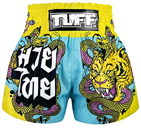 Tuff Sport Muay Thai-Shorts, Box-Shorts, traditioneller Stil, Workout-Set, MMA-Hose