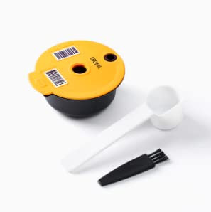 Wiederverwendbare Kaffeekapseln, Next Generation, kompatibel mit Bosch Tassimo Maschinen, Nachfüllbare Kaffeefilter Pods K-Cups Maschinenzubehör 60/180/200/220ml (180ml)