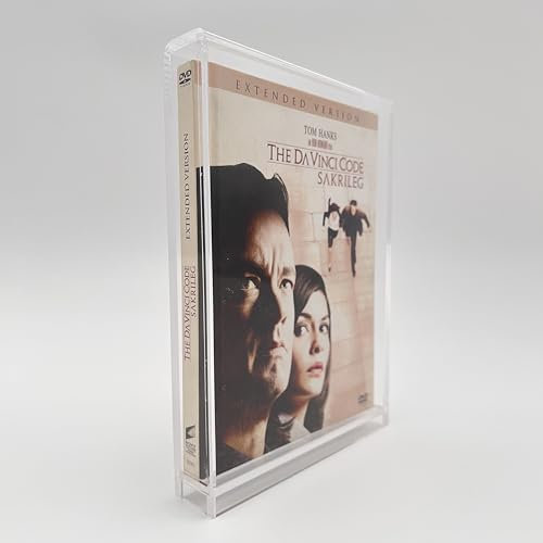 Reset Retro Acryl Box für Mediabook unwattiert - Optimaler Schutz & praktische Aufbewahrung für Sammler - Stilvolle Präsentation Ihrer Sammlung - Transparenz und UV-Schutz