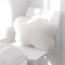 Kissen Wolke, Wolkenboden Kissen Wolken-Plüsch-Dekor der bequemen Sitzkissen für Kinderzimmer Hause Sofa Dekoration (Weiß)