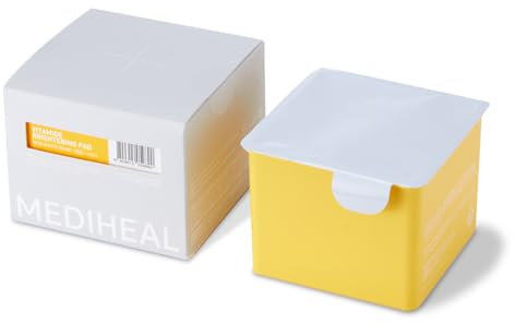 (Nur Nachfüllen) Mediheal Vitamide Aufhellungspad (100 Pads) – strahlungsfördernde Pads für klare, leuchtende Haut – Veganes Mullpad